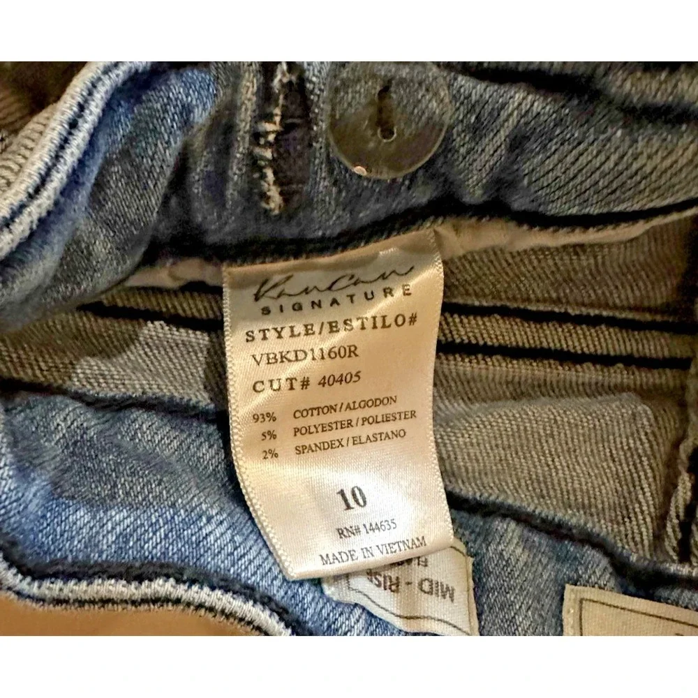 Girls Kancan Signature Mid-Rise Flare Jeans - Size 10